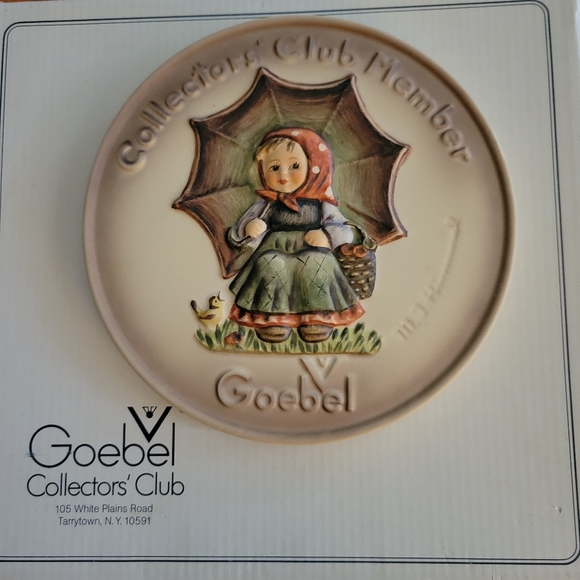 Geobel Hummel Plaque Collectors Clueb 1978 Hum 690 - Picture 7 of 10